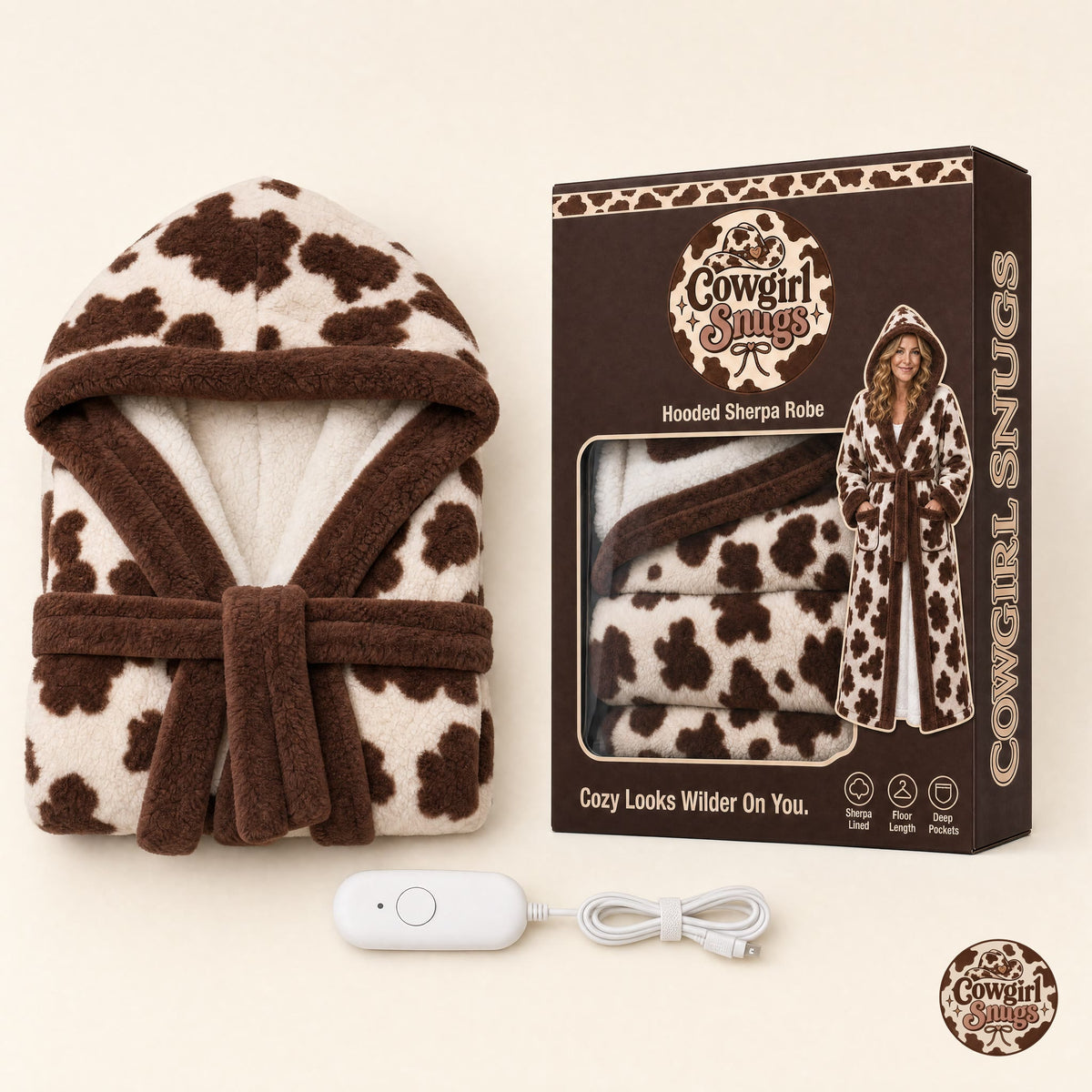 Cowgirl Snugs - Heated Robe